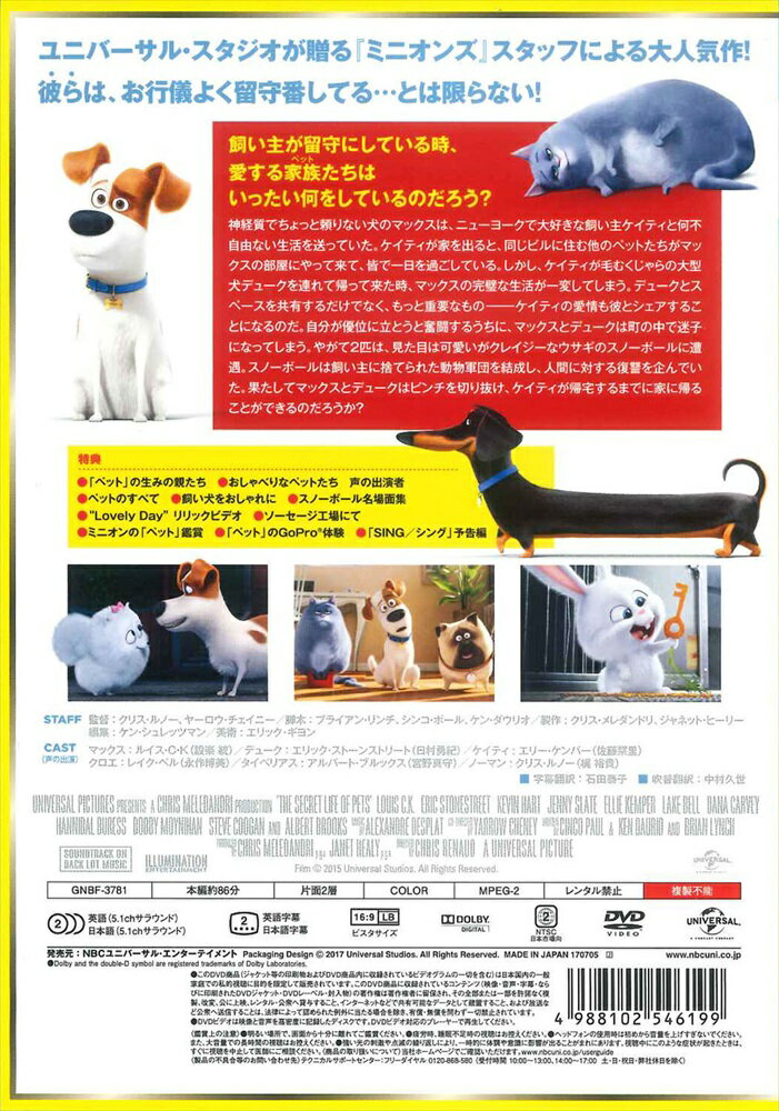【おまけDVD付】新品 ペット (DVD) GNBF3781