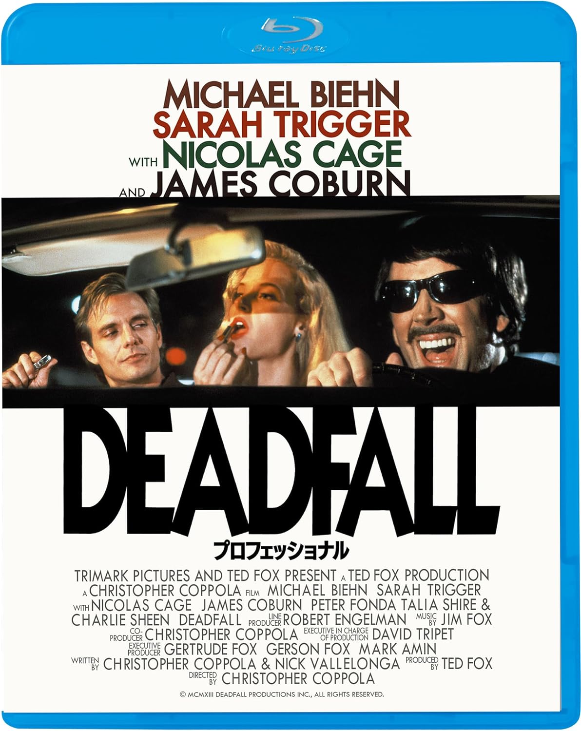 商品説明 これは、究極の詐欺だ。誰を信じればいいのか…何を信じるべきなのか…それともどこへ逃げるべきなのか…。超豪華キャストが贈ってしまった、疑心暗鬼の迷宮。 1993年／アメリカ STAFF 監督：クリストファー・コッポラ CAST マイケル・ビーン、チャーリー・シーン、ニコラス・ケイジ 商品仕様 言語 : 英語 時間 : 98 分 形式 Blu-ray 品番 KIXF2060 JAN 4988003893286 発売日 2025.08.06 発売元 キングレコード ※仕様・収録内容は告知なく変更になる場合がございます。 登録日 2025.06.18＜ 注 意 事 項 ＞ ◆おまけカレンダーに関する問合せ、クレーム等は一切受付けておりません。 絵柄はランダムとなります。絵柄の指定は出来かねます。 予めご了承ください。