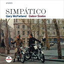 【おまけCL付】シンパティコ(SIMPATICO) / GARY McFARLAND AND GABOR SZABO (CD-R) VODJ-60263-LOD