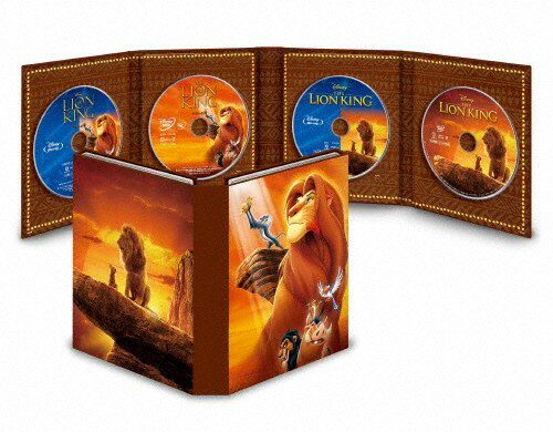 ライオンキング DVD 【おまけCL付】新品 ライオン・キング MovieNEXコレクション / ディズニー(2枚組Blu-ray + 2枚組DVD) VWAS6954