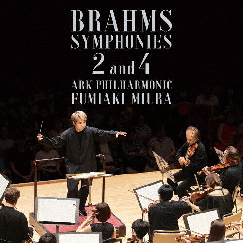 【おまけCL付】新品 ブラームス:交響曲第2番、第4番 / 三浦文彰/ARK PHILHARMONIC (2CD) AVCL84160 yocoreco-10044102 ヨコレコ 楽天市場店 パッケージ画像