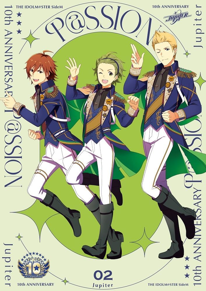 商品説明 THE IDOLM@STER SideM 10th ANNIVERSARY P@SSION 02 Jupiter 収録曲 ディスク： 1 1, 新曲1 2, 新曲2 3, 新曲1 (Off Vocal) 4, 新曲2 (Off Vocal) 5, BRAND NEW FIELD 6, Planet scape 7, GLORIA MOMENT 8, Over AGAIN 9, 運命光年 10, Radiant Letter 11, Inner Dignity 12, Before long, DELIGHT 13, SPACY PARADISE 14, BRIGHTEST AWAKING 15, STAY TUNED ORBIT 16, Inner Dignity (天ヶ瀬冬馬ソロVer.) 17, Inner Dignity (御手洗翔太ソロVer.) 18, Inner Dignity (伊集院北斗ソロVer.) (以上収録予定/曲順未定) ディスク： 2 1, DISC1掲載曲参照 仕様 2CD 品番 LACA19093 JAN 4540774190935 発売日 2024.11.13 発売元 バンダイナムコ ※仕様・収録内容は告知なく変更になる場合がございます。 登録日 2024.09.13＜ 注 意 事 項 ＞ ◆おまけカレンダーに関する問合せ、クレーム等は一切受付けておりません。 絵柄はランダムとなります。絵柄の指定は出来かねます。 予めご了承ください。