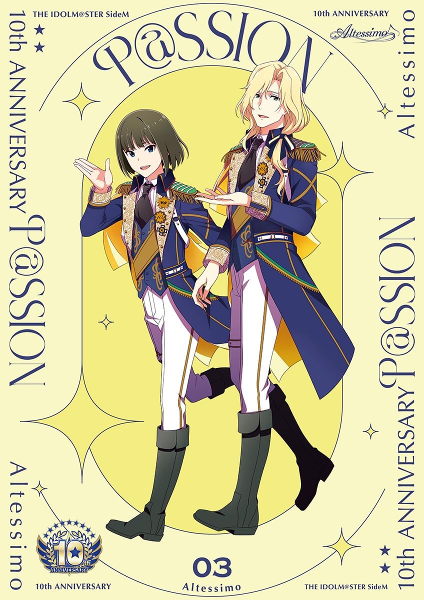 ڤޤCLաۿ THE IDOLM@STER SideM 10th ANNIVERSARY P@SSION 03 Altessimo / Altessimo (2CD) LACA19095