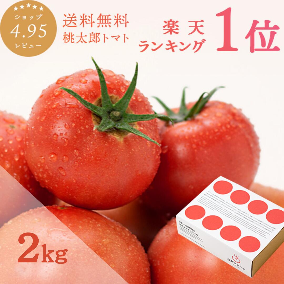 楽天ランキング1位 ＼レビュー高評価トマト／ トマト (約2kg) ギフト 送料無料 おまけ付き プレゼント 箱入り ボック…