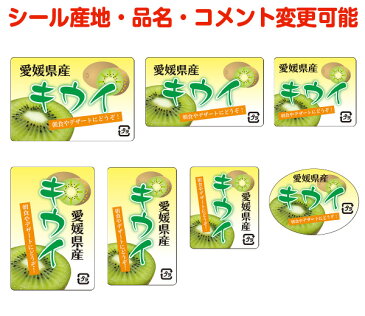 【果物その他・カスタマイズ可能】キウイフルーツシール【商品の販売応援/野菜・果物・ラッピング】