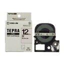 【11/1 00:00~23:59 ポイント5倍】●【訳あり】キングジム テプラPRO テープカートリッジ 灰 12mm 黒文字 SC12H P規格