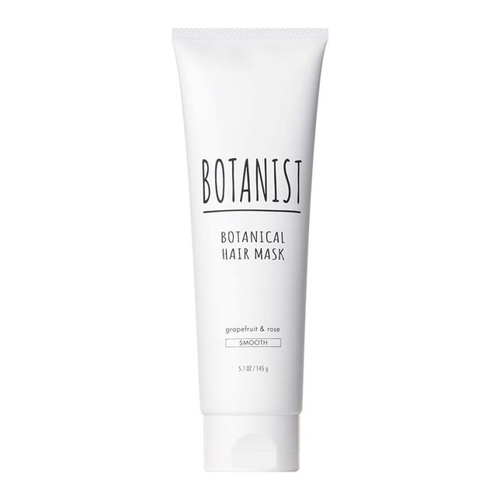 BOTANIST(ボタニスト) ボタニカルヘアマスク スムース ヘアトリートメント 乾燥によるダメージに グレープフルーツとローズの香り 145g