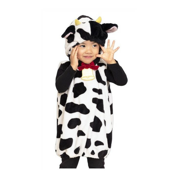 【10/4 20:00〜10/9 01:59 ポイント5倍】●最終処分 [クリアストーン] マシュマロベビー コスプレ ハロウィン マシュマロうし ベビー ホワイト 仮装 コスチューム 牛 着ぐるみ 衣装 インスタ 80cmのサムネイル