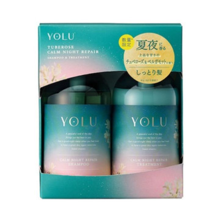 楽天市場】YOLU チュベローズ カームナイトリペアヘアケアセットの通販