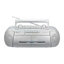 【5/30 00:00~23:59 ポイント5倍・クーポン配布】オーム(OHM) 電機AudioComm ラジカセ ダブルラジカセ ラジオ カセットプレーヤー ...