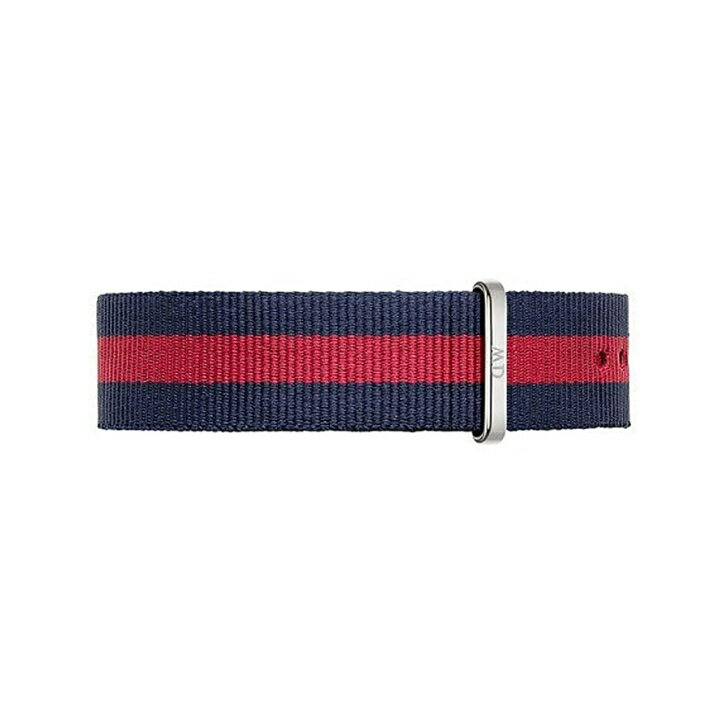 【7/13 10:00~7/15 23:59 ポイント5倍】【並行輸入品】ダニエルウェリントン DW 交換ストラップ ベルト NATO CLASSIC GLASGOW シルバー 20mm