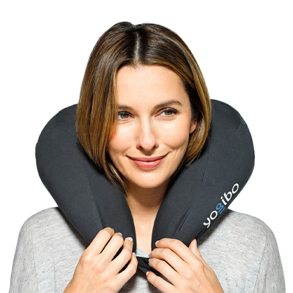 アイマスク付きで飛行機や休憩中の仮眠に便利なベストセラー「Yogibo Neck Pillow X Logo（ヨギボー ネックピロー エックスロゴ）」 3