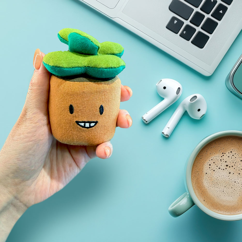 Yogibo Squeezibo Plant / ヨギボー スクイージボー プラント 【 スクイーズ 低反発 ぺたぺた ぷにぷに ストレス解消 観葉植物 インテリア ぬいぐるみ おもちゃ 玩具 子供 遊び プレゼント ギフト プチギフト 景品 にもおすすめ】 yogibo-10003148 Yogibo公式ストア楽天市場店 サンプル画像3