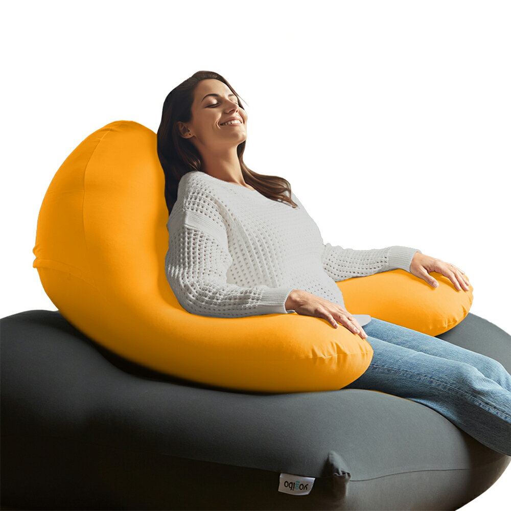楽天市場】ヨギボー クッション（カラーイエロー）（インテリア・寝具
