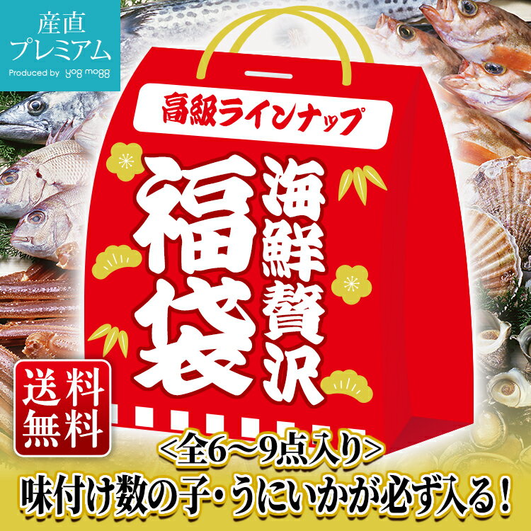 海鮮贅沢福袋　全6~9点　【産直 プレミアム 魚介類 海...