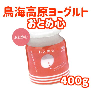 鳥海高原ヨーグルト おとめ心400g 鳥海やわた観光 鳥海高原 ヨーグルト いちご 苺