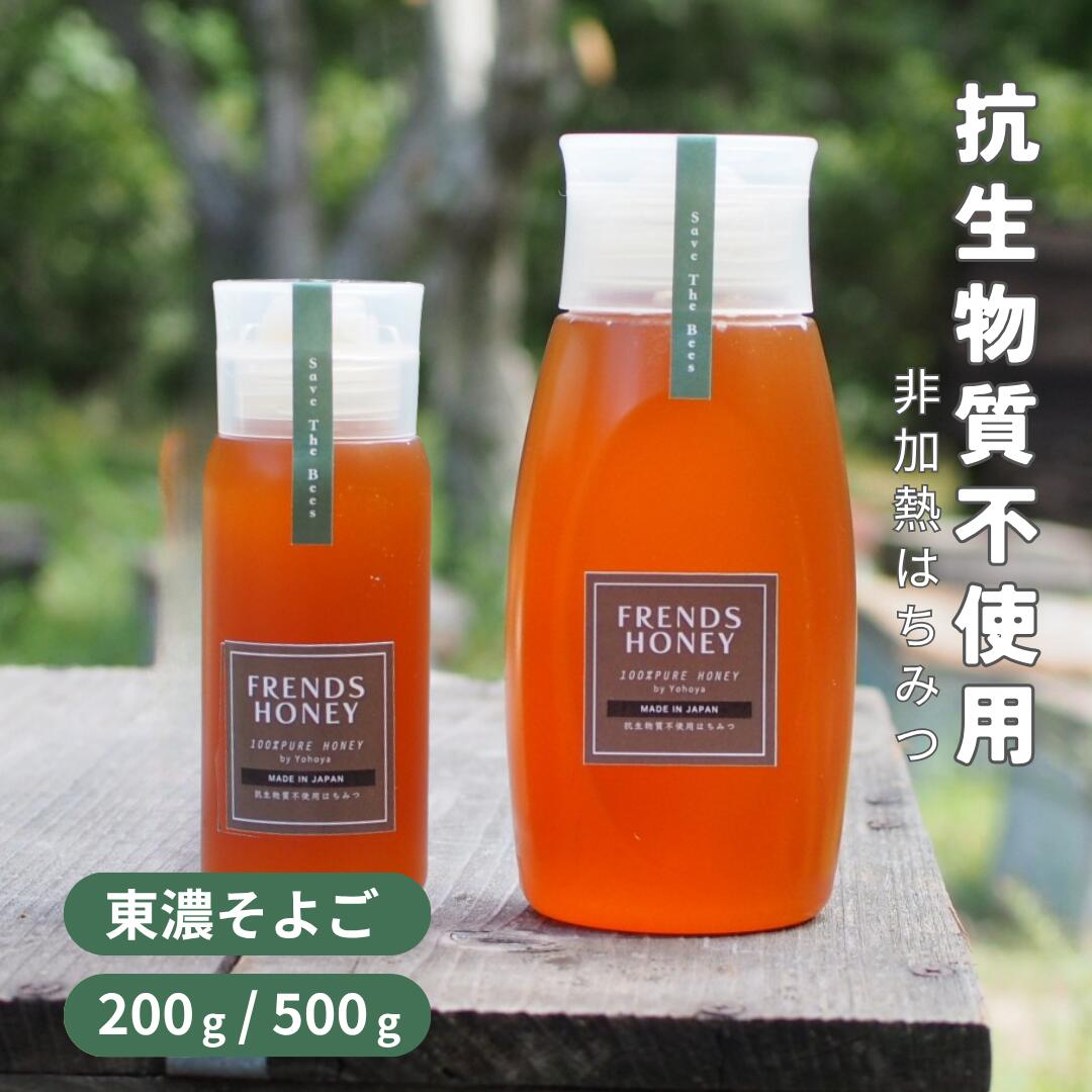 【SALE20%OFF】国産 [ そよご蜜 200g 500g ボトル ] 純粋 無添加 はちみつ 非加熱 生はちみつ 抗生物質不使用ソヨゴ 冬青 岐阜県 おいしいはちみつ SDGS エシカル フェアトレード RAWHONEY