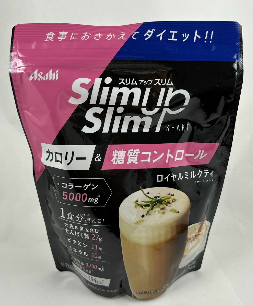 【アサヒグループ食品】スリムアップスリム プレシャス シェイク ロイヤルミルクティー味 360g