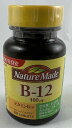 【宅急便送料込】大塚製薬 ネイチャーメイド　ビタミンB12　300mg×80粒　1個　1日2粒を目安に、水やぬるま湯などでお飲みください(4987035260714)