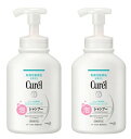 【×2本セット送料込】花王 キュレル 泡シャンプー ポンプ 480ml フケ・かゆみ、乾燥などの頭皮トラブルを防ぐ泡シャンプー (4901301383013 )
