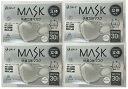【 30枚入×4箱セット送料込】グディナ MASK 快適立体マスク ホワイト ふつうサイズ (青山通商)3層高機能不織布フィルター 口元立体形状 3D構造 幅広...