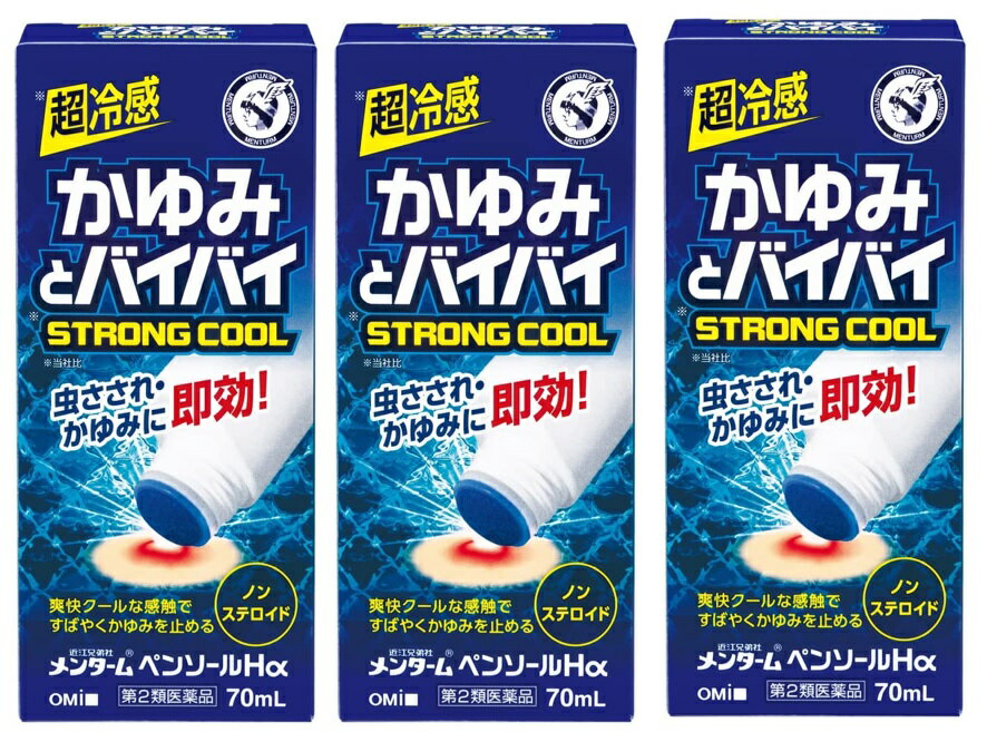 【×3個セット送料込】【第2類医薬品】近江兄弟社 ペンソールHα 70ml ( 4987036132478 )
