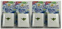 【×4個セットメール便送料込】アース製薬 らくハピ エアコンの防カビ 貼るタイプ 1個 エアコン内部のすみずみまで防カビ・抗菌・消臭 エアコンの天面に貼るだけ( 4901080693419)(2)