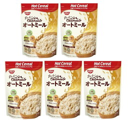 【×5袋セット送料込】日清シスコ ホットシリアル おいしいオートミール 300g　　オーツ麦の自然な風味で、アレンジレシピが楽しめるオートミール 4901620181512