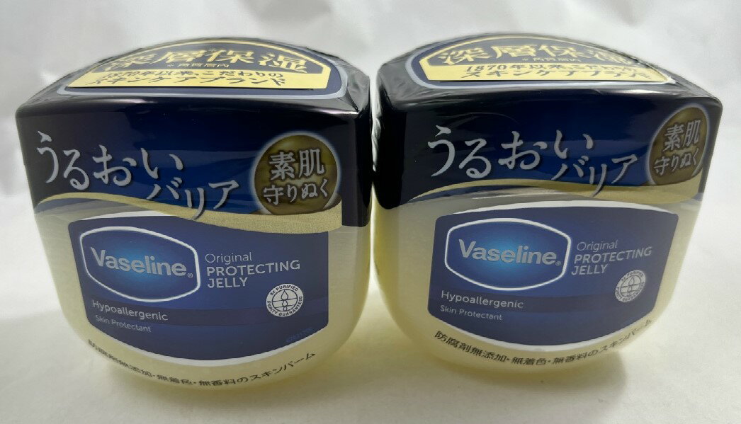 ユニリーバ ヴァセリン Vaseline オリジナル ピュアスキンジェリー 200g　無香料・無着色・防腐剤無添加のスキンバーム 高い保湿力のヒミツ：お肌の表面をピュアスキンジェリーがコーティングし、肌の内側の水分を逃さない(4902111721231 )