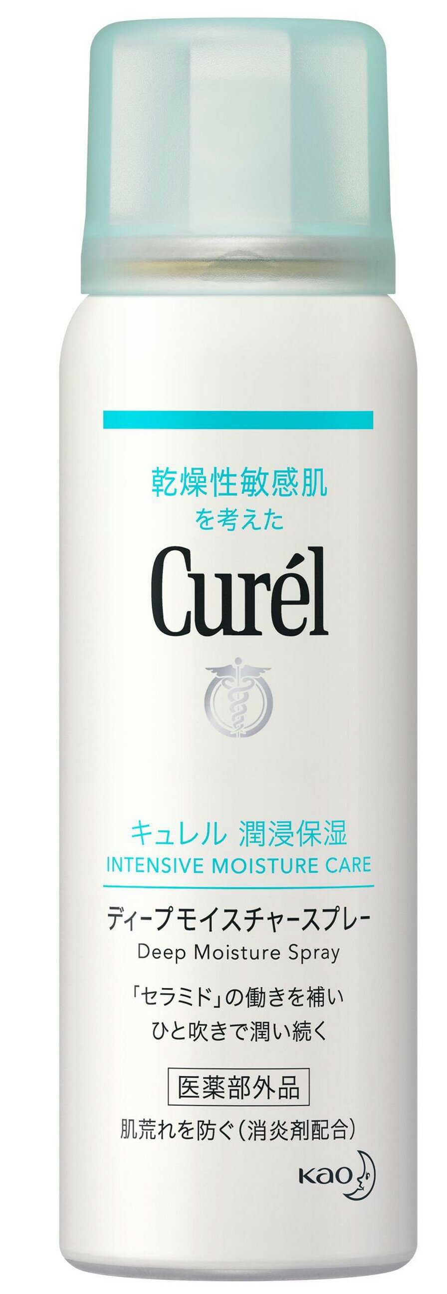 花王 キュレル ディープモイスチャー スプレー 60g ミスト状化粧水 顔 からだ用 (4901301379917 )