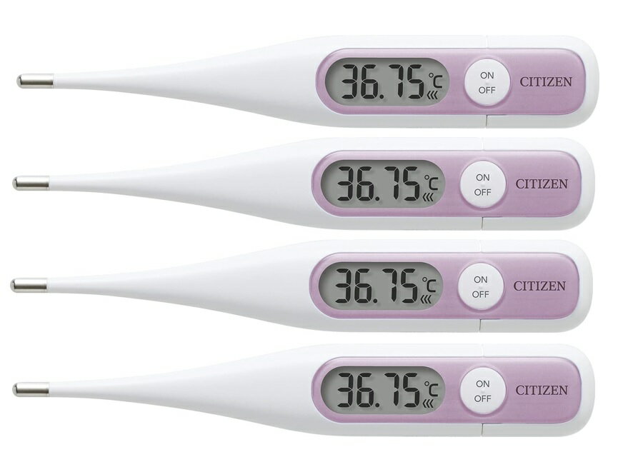 商品名：シチズン 予測式 電子体温計 CTEB503L-E 婦人用 口中専用内容量：1本JANコード：4562191602983発売元、製造元、輸入元又は販売元：シチズン・システムズ原産国：中国区分：管理医療機器商品番号：103-4562191602983商品説明予測式約30秒＋実測式・防水仕様で洗えて清潔水で洗えるので、衛生面でも安心してご使用いただけます。・電池交換も簡単コインで開閉できる電池カバーです。電池交換も簡単にできます。・口中検温時の固定に便利なサポートリング付き（2個）サポートリングを誤って飲み込まないようにご注意ください。広告文責：アットライフ株式会社TEL 050-3196-1510 ※商品パッケージは変更の場合あり。メーカー欠品または完売の際、キャンセルをお願いすることがあります。ご了承ください。