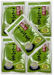 【×5袋　メール便送料込】大阪ぎょくろえん 無添加 こんぶ茶 36g 茶葉・ティーバッグ・日本茶・ぎょくろえんの自信作のこんぶ茶です。 無添加の美味しさをご賞味ください。