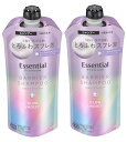 【×2袋セット送料込】花王 エッセンシャル プレミアム うるおいバリア シャンプー グロウ&モイスト つめかえ用 340mL