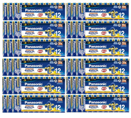 【12本×12パックセット送料込】パナソニック アルカリ乾電池 EVOLTA(エボルタ) 単3形 LR6EJ/12SW 1パック(4984824811393) 【12本×12パックセット送料込】パナソニック アルカリ乾電池 EVOLTA(エボルタ) 単3形 LR6EJ/12SW 1パック(4984824811393)