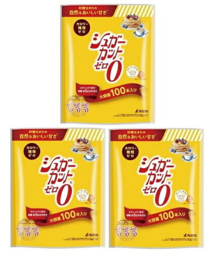 【×3袋セット送料込】浅田飴 シュガーカット ゼロ 顆粒 100本入(4987206622624) 【×3袋セット送料込】浅田飴 シュガーカット ゼロ 顆粒 100本入(4987206622624)