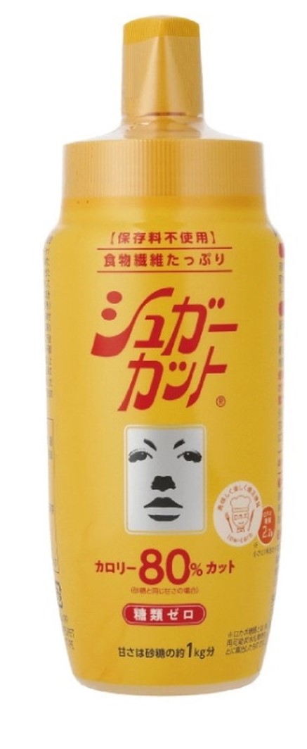 浅田飴 シュガーカットS 450g 液体甘味料　カロリー80％カット＆糖類ゼロ食物繊維もたっぷり (4987206622754)