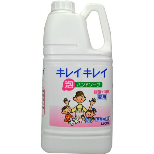 【業務用サイズ】ライオンハイジーン キレイキレイ 薬用泡ハンドソープ 2L 【業務用サイズ】ライオンハイジーン キレイキレイ 薬用泡ハンドソープ 2L