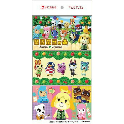 【送料無料・まとめ買い12個セット】どうぶつの森 ポケットティッシュ 6個入 1