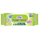 大王製紙 アテント ふきとりぬれタオル 70枚入(4902011731347)