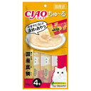 いなば CIAO チャオ ちゅ~る まぐろ&国産真鯛(14g×4本)