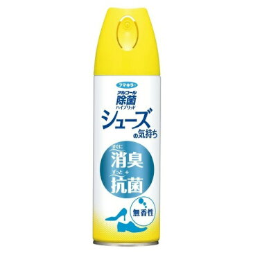 【送料無料・まとめ買い×12個セット】フマキラー アルコール除菌 ハイブリット シューズの気持ち 無香性 180mL