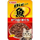 【送料無料・まとめ買い×8個セット】いなば Big マルウオ かつお まぐろ(80g)