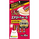 【送料無料・まとめ買い×48個セット】いなば チャオ エナジーちゅ〜る とりささみ(14g*4本入)
