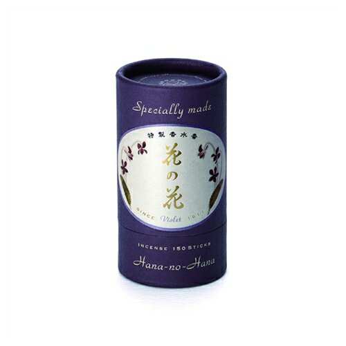 【送料無料・まとめ買い×4個セット】日本香堂 特製 花の花 すみれ スティック 150本入