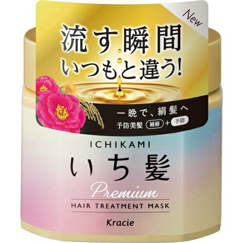 【送料込・まとめ買い×4個セット】クラシエ いち髪 プレミアム ラッピングマスク 200g