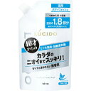 【送料無料・まとめ買い×4個セット】マンダム LUCIDO ルシード 薬用 デオドラント ボディウォッシュ つめかえ用 大容量 684ml 無香料 医薬部外品