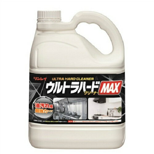 リンレイ RINREI ウルトラハードクリーナーMAX 油汚れ用 強力タイプ 4L 台所用洗剤