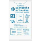 【送料込・まとめ買い×6個セット】日本サニパック G54K 加古川市 燃やすごみ 45L 10枚入 ゴミ袋
