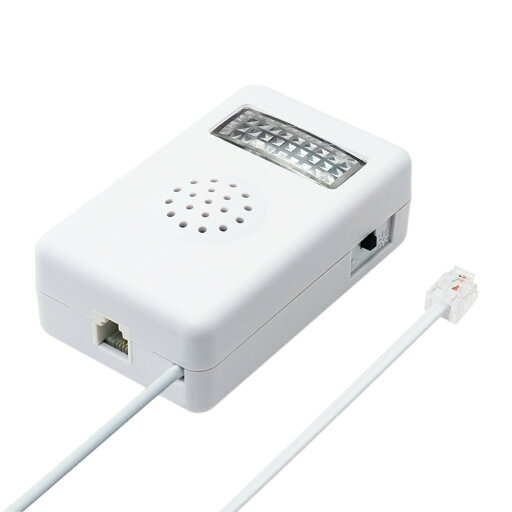 ミヨシ 電話着信お知らせアダプタ フラッシュリンガー 壁掛けタイプ (DSP-FL01) 1個 ミヨシ 電話着信お知らせアダプタ フラッシュリンガー 壁掛けタイプ (DSP-FL01) 1個