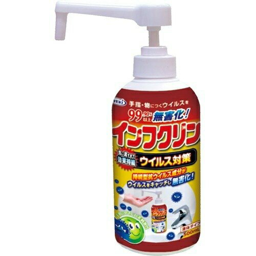 【送料込・まとめ買い×20個セット】UYEKI ウエキ インフクリン ポンプタイプ 500ml